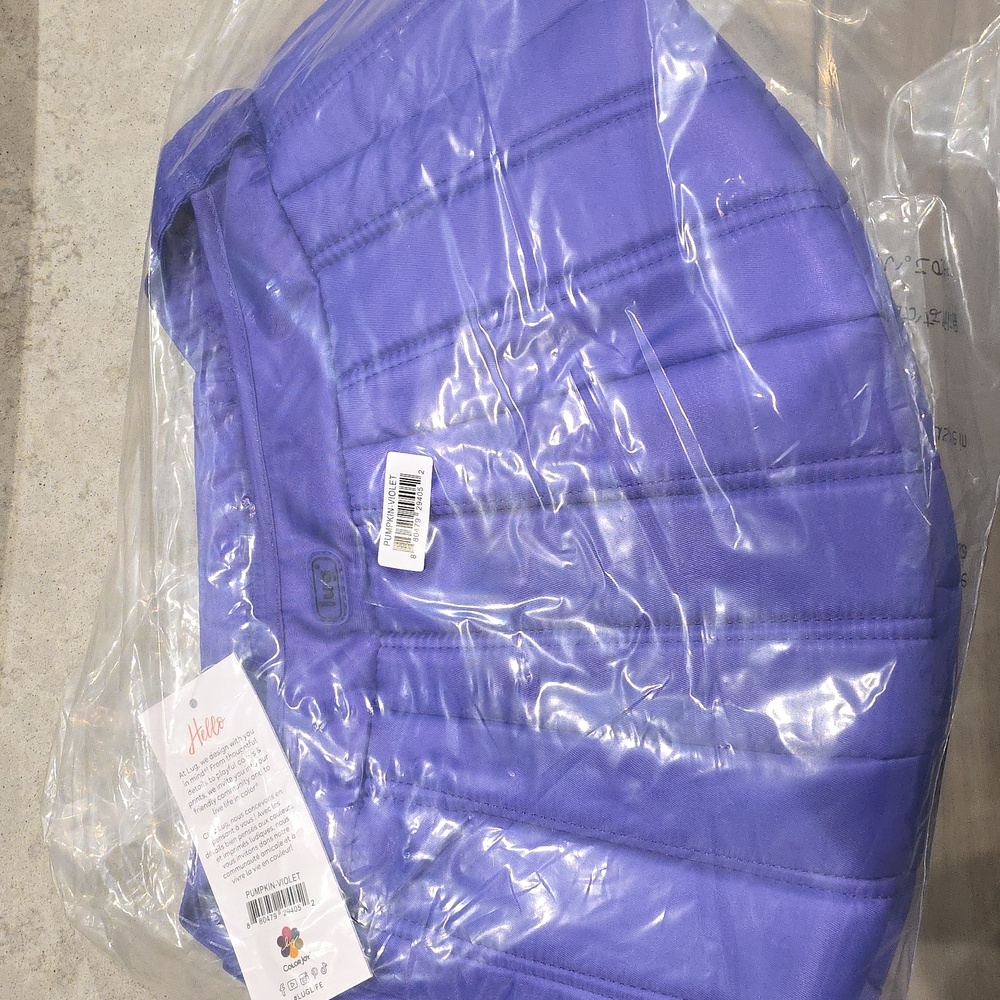 Lug Pumpkin Tote Bag Violet Still In Plastic